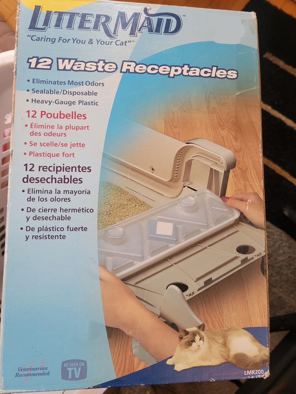 ✨️New ✨️As Seen On Tv LitterMaid 12 Pk Waste Receptacles Kitty Litter Cleaner